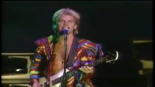 The Police ~ Walking in Your Footsteps ~ Synchronicity Concert [1983]